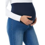 Sofia Jeans by Sofia Vergara Rosa Curvy Ankle Full Band Maternity Jeans, Sizes S-XXL