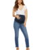 Sofia Jeans by Sofia Vergara Rosa Curvy Ankle Full Band Maternity Jeans, Sizes S-XXL