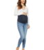Sofia Jeans by Sofia Vergara Rosa Curvy Ankle Full Band Maternity Jeans, Sizes S-XXL