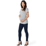 Sofia Jeans by Sofia Vergara Rosa Curvy Ankle Full Band Maternity Jeans, Sizes S-XXL