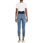 Sofia Jeans by Sofia Vergara Rosa Curvy Ankle Full Band Maternity Jeans, Sizes S-XXL