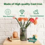 Sungmor Antique Green Bird Shaped Cast Iron Freestanding Soap Dish, 1 Count
