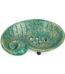 Sungmor Heavy Duty Cast Iron Soap Holder, Vintage Bar Soap Dish for Kitchen Bathroom Sink, Lovely Seashell Shape & Antique Green Sponge Dish Soap Tray, Decorative Jewelry Holder...