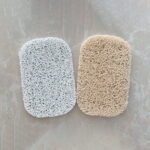 Sunjoy Tech 5 Pack Non-Slip Soap Holder Mat BPA-Free Soap Savers Pads Self Draining Soap Bars Pads Cutable Woven Mat for Bathroom Kitchen Shower Sink Soap Dish