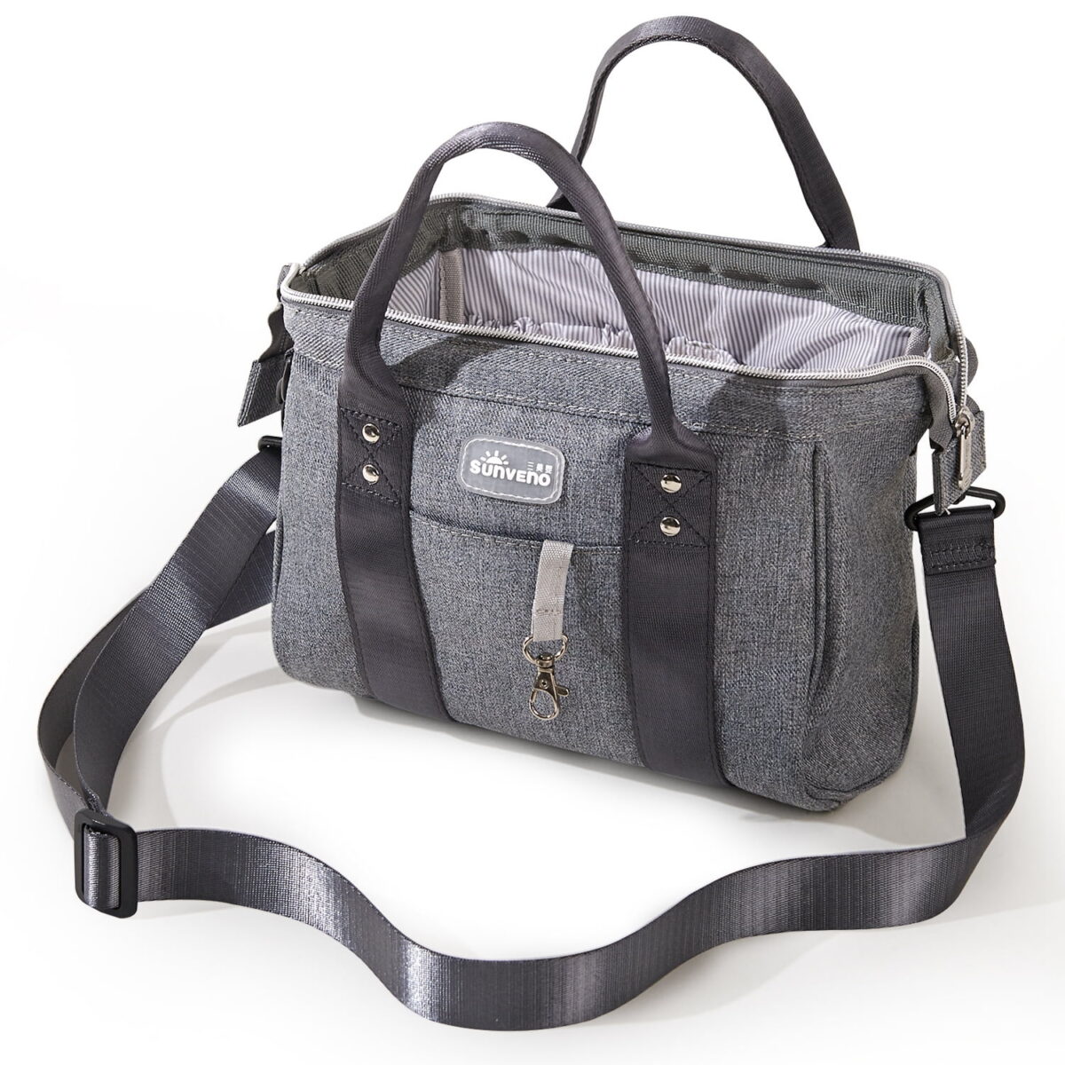 Sunveno Small Baby Diaper Bag Mini Tote Bag, Travel Essentials, Crossbody Bag, 1 Count
