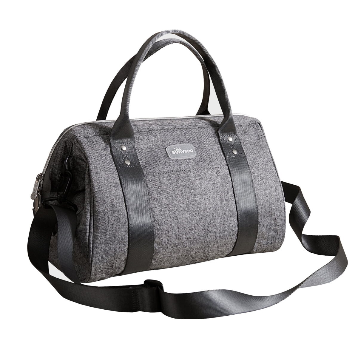 Sunveno Small Baby Diaper Bag, Upgraded Tote Bag, Travel Essentials Crossbody Bag, 1 Count