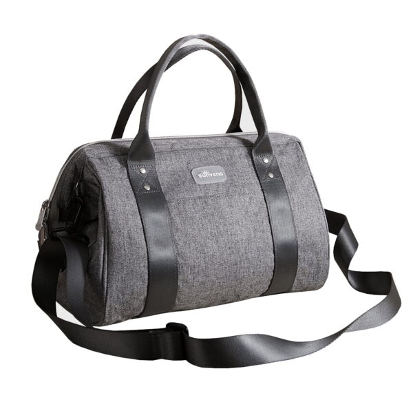 Sunveno Small Baby Diaper Bag, Upgraded Tote Bag, Travel Essentials Crossbody Bag, 1 Count