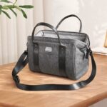 Sunveno Small Baby Diaper Bag, Upgraded Tote Bag, Travel Essentials Crossbody Bag, 1 Count