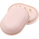Syenll 2 Pack Soap Dish with Drain, Double Layer Plastic Draining Soap Holder for Bathroom Shower Kitchen (Pink)