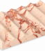 TABHOUKIT Luxury Marble Soap Dish Tray,Rectangle Stone Marble Soap Tray,Self Draining Soap Holder for Bathroom, Kitchen (Pink)