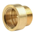 Tap Extension G1/2 Thread Brass Connector For Drinking Water Heating Install For Connection Copper Pipe Water Pipe Accessories