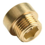 Tap Extension G1/2 Thread Brass Connector For Drinking Water Heating Install For Connection Copper Pipe Water Pipe Accessories