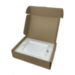 Tetra-Teknica Less is More Series SD-2P Porcelain Soap Dish, Color White, 2 per Pack
