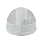 Thinkspace Beauty Rotating Cosmetic Organizer, White