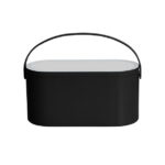 Thinkspace Beauty Storage Organizer with LED Mirror, Black