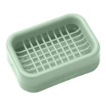 TOPRenddon Double-Layer Bar Soap Holder Bar Soap Holder for Shower Soap Dish with Drain Soap Saver Box Container Plastic Soap Dish for Bathroom Counter,Kitchen,Toilet,Soap