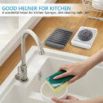 Tripumer 4Pcs Self-Draining Soap Dish Silicone Non-Slip Soap Holder BPA Free Waterfall Drain Soap Protector Suitable for Shower, Bathroom, Kitchen, Bathtub Keep Soap Dry Extend...