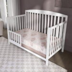 Twilight 80 Coil Spring Crib and Toddler Bed Mattress, Wave Pink, 5"