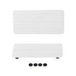 Uanit Water Absorbing Stone Tray,Quick Drying Stone Sink Tray,Water Absorbent Diatomite Coasters for Bathroom Counter and Kitchen Sink for Hand Soap Dish Cosmetic Bottles...