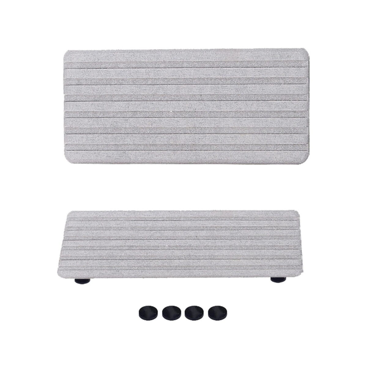 Uanit Water Absorbing Stone Tray,Quick Drying Stone Sink Tray,Water Absorbent Diatomite Coasters for Bathroom Counter and Kitchen Sink for Hand Soap Dish Cosmetic Bottles...