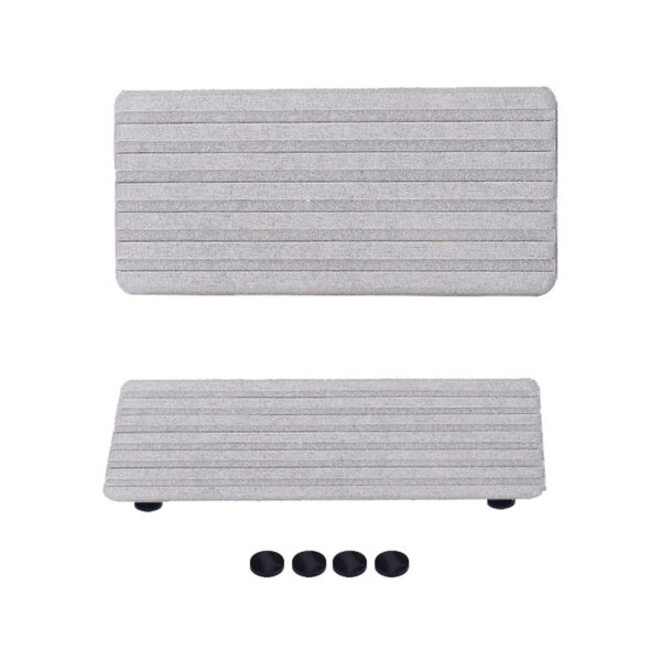 Uanit Water Absorbing Stone Tray,Quick Drying Stone Sink Tray,Water Absorbent Diatomite Coasters for Bathroom Counter and Kitchen Sink for Hand Soap Dish Cosmetic Bottles...
