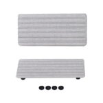 Uanit Water Absorbing Stone Tray,Quick Drying Stone Sink Tray,Water Absorbent Diatomite Coasters for Bathroom Counter and Kitchen Sink for Hand Soap Dish Cosmetic Bottles...