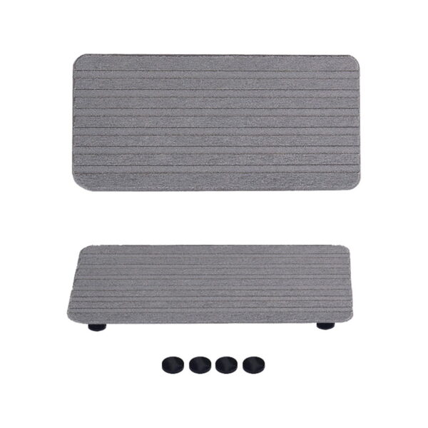 Uanit Water Absorbing Stone Tray,Quick Drying Stone Sink Tray,Water Absorbent Diatomite Coasters for Bathroom Counter and Kitchen Sink for Hand Soap Dish Cosmetic Bottles...