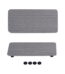 Uanit Water Absorbing Stone Tray,Quick Drying Stone Sink Tray,Water Absorbent Diatomite Coasters for Bathroom Counter and Kitchen Sink for Hand Soap Dish Cosmetic Bottles...