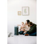 Ubbi Stainless Steel Diaper Pail, Odor Locking, No Special Bag Required, Award-Winning, Registry Must-Have, Slate
