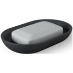 Umbra Junip Bathroom Soap Dish, Black