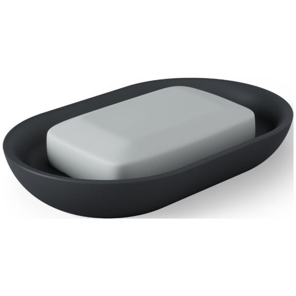 Umbra Junip Bathroom Soap Dish, Black