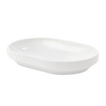 Umbra Step Melamine Bathroom Soap Dish, White