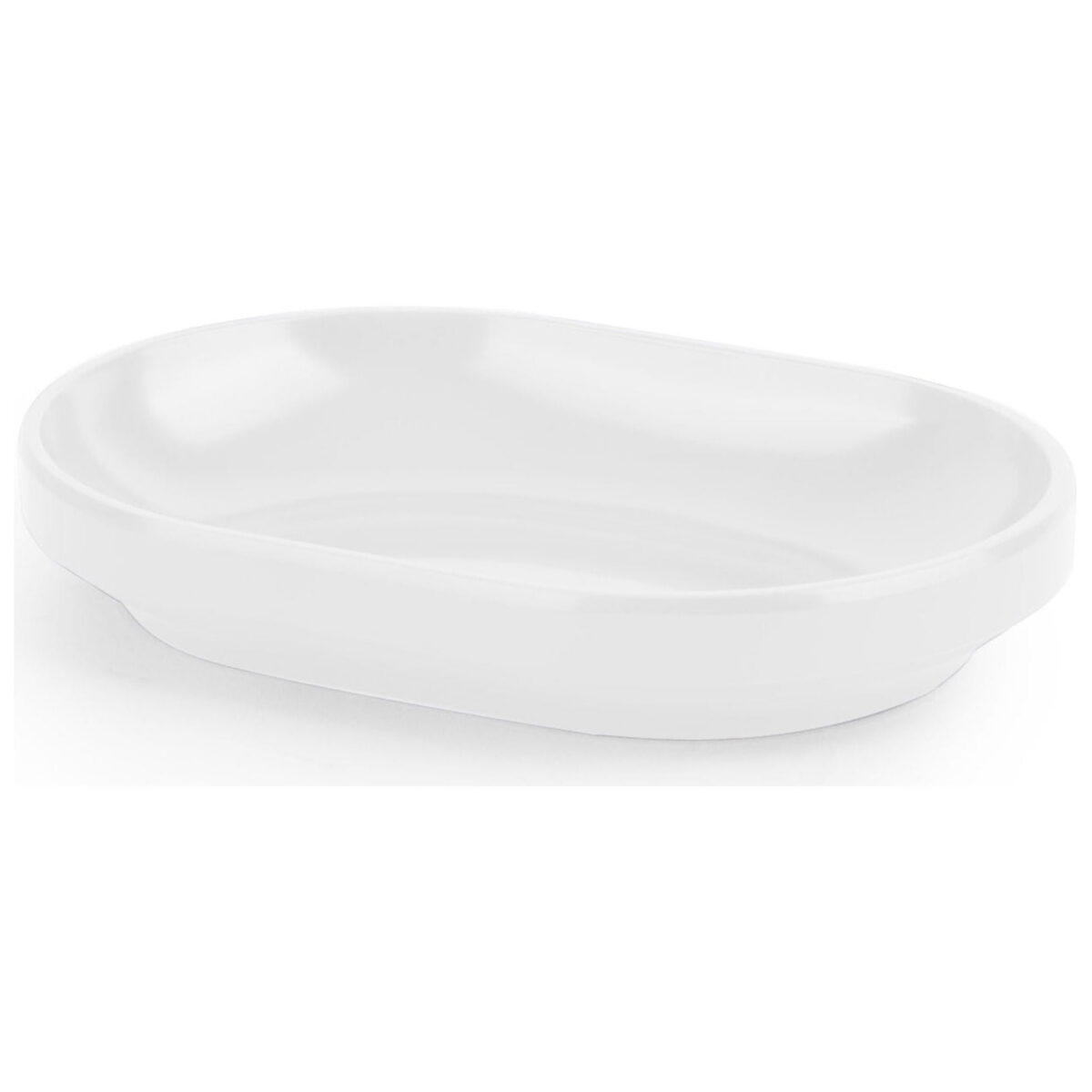 Umbra Step Melamine Bathroom Soap Dish, White