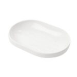 Umbra Step Melamine Bathroom Soap Dish, White