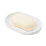 Umbra Step Melamine Bathroom Soap Dish, White