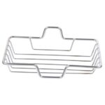 unbranded 2pcs Bathroom Kitchen Soap Dishes Single-layer Stainless Steel Soap Dish Soap Holder