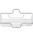 unbranded 2pcs Bathroom Kitchen Soap Dishes Single-layer Stainless Steel Soap Dish Soap Holder
