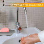 unbranded 4 Pcs Dish Soap Holder Dishes for Bathroom Base Sink Sponge Travel