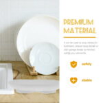 unbranded 4 Pcs Dish Soap Holder Dishes for Bathroom Base Sink Sponge Travel
