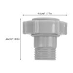 unbranded Pool Drain Fitting Connects Fits Swimming Pool Drainage Pipe Joint Pool Hose Adapter Connector Pool Accessories Compatible for Pool Drain Pipes Pool Equipment Fitting