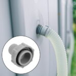 unbranded Pool Drain Fitting Connects Fits Swimming Pool Drainage Pipe Joint Pool Hose Adapter Connector Pool Accessories Compatible for Pool Drain Pipes Pool Equipment Fitting