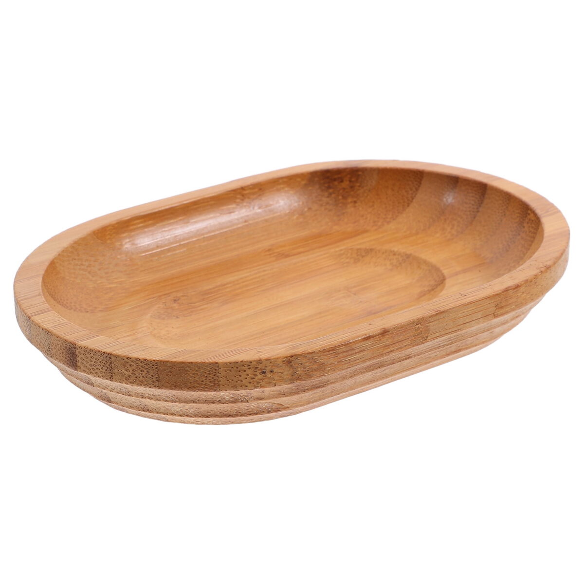 unbranded Self-Draining Bamboo Soap Dish Shower Soap Platter Bamboo Soap Dish Rustic Soap Trayhtub Sponge Holder For Bathroom Storage Draining
