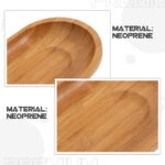 unbranded Self-Draining Bamboo Soap Dish Shower Soap Platter Bamboo Soap Dish Rustic Soap Trayhtub Sponge Holder For Bathroom Storage Draining