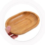 unbranded Self-Draining Bamboo Soap Dish Shower Soap Platter Bamboo Soap Dish Rustic Soap Trayhtub Sponge Holder For Bathroom Storage Draining