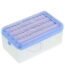 Unique Bargains Soap Dish Drain Multifunctional Soap Cleaning Storage Foaming Box Blue