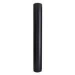 UNITED STATES HDW BM0220 6" x 48" Stove Pipe, Black