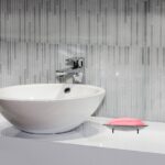 UPKOCH 1Pack Soap Dish 5.9x3.5x1.2in Grey Color For Bathroom And Kitchen Use
