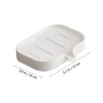 UPOUART Decorative Soap Dish Household Users 1Pack