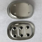 UPOUART Kitchen Bathroom Soap Dishes Stainless Steel 1Pack 5.6x3.8x0.9in
