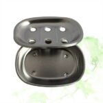 UPOUART Kitchen Bathroom Soap Dishes Stainless Steel 1Pack 5.6x3.8x0.9in